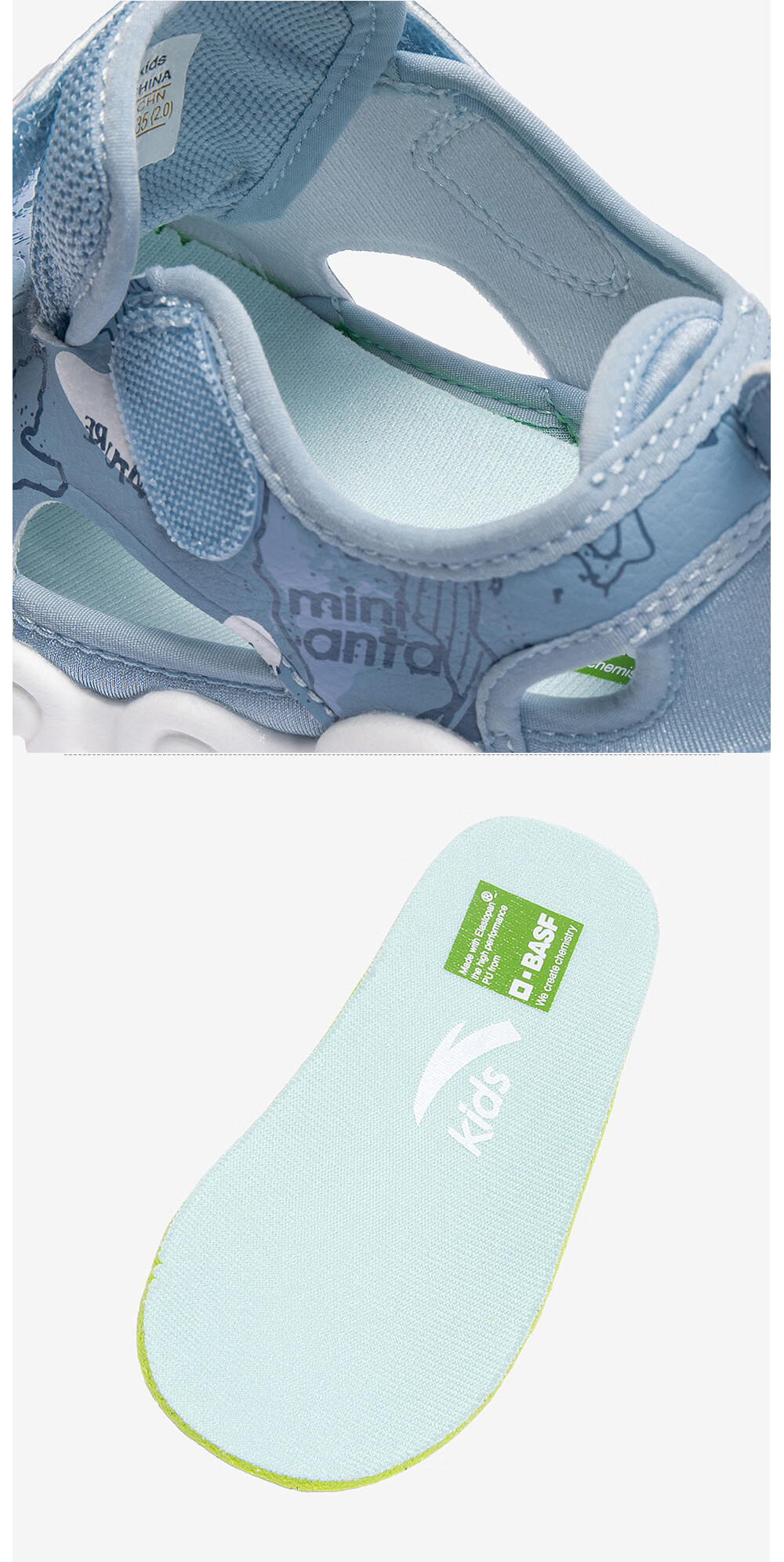 Anta Kids Boys Infant 2026 Summer Outdoor Series Shark Sandals Frame Shoes 332620072 14